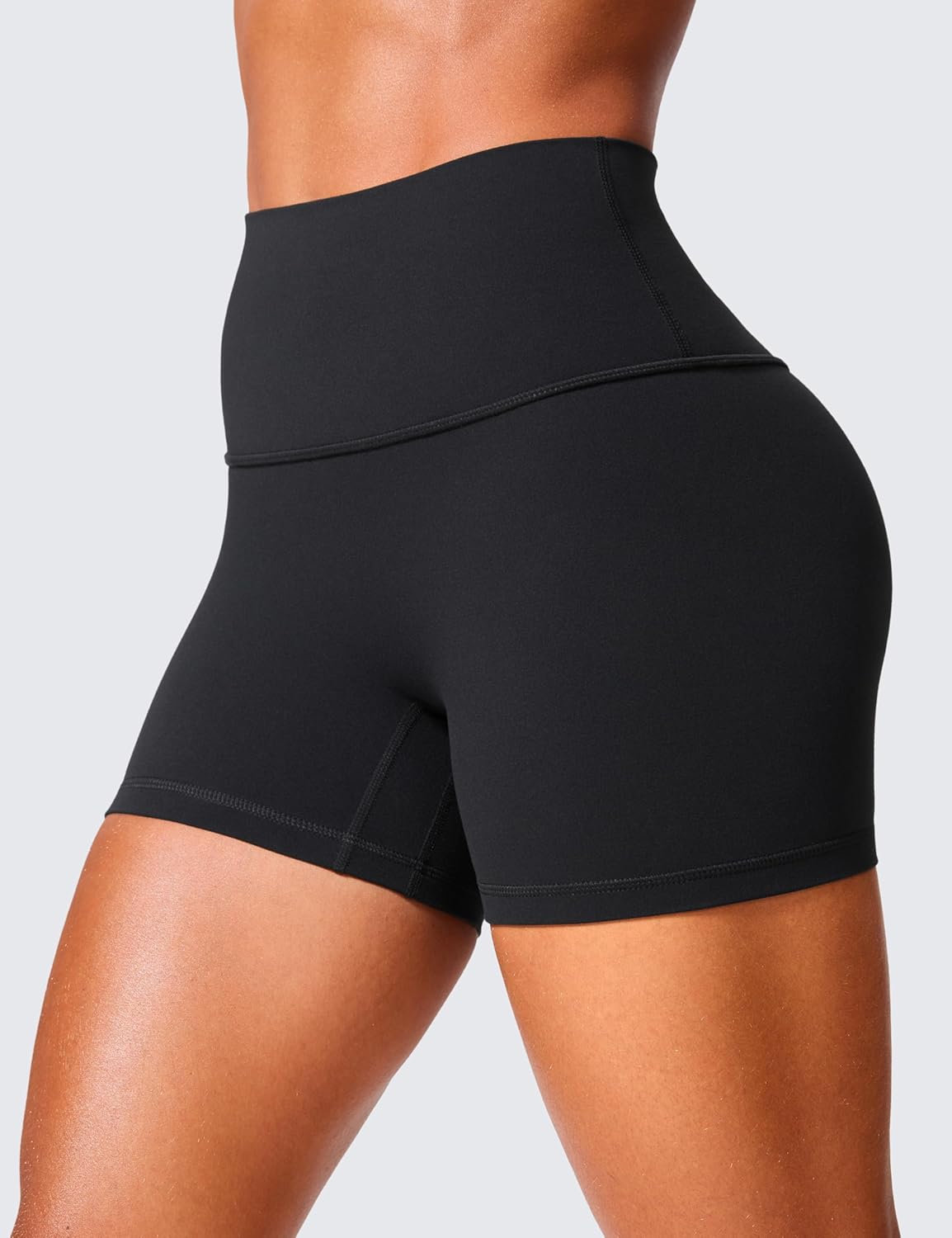 CRZ YOGA Women’s Scrunch Butt Biker Shorts