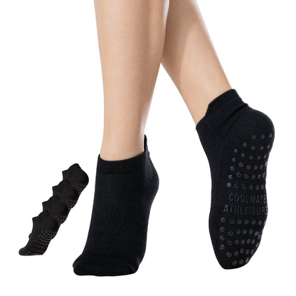CoolMate Women’s Non-Slip Pilates Yoga Socks