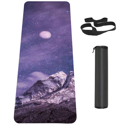 Non-Slip TPE Yoga & Exercise Mat with Strap