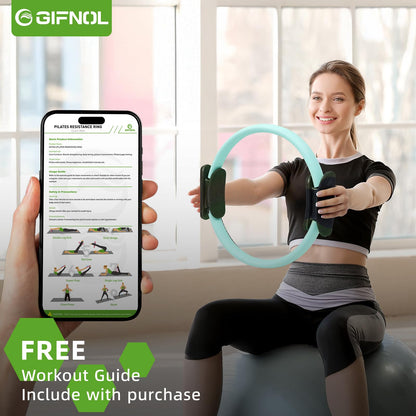Pilates Ring & Ball Set with Resistance Bands
