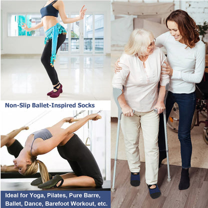 Ozaiic Non-Slip Yoga Socks for Women