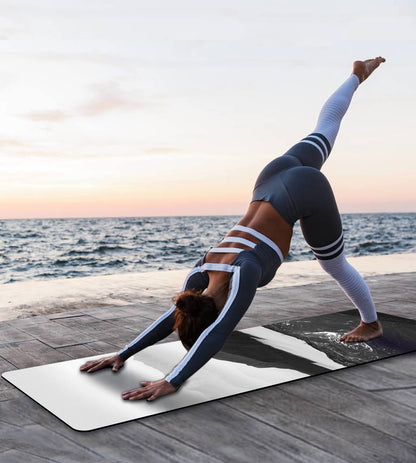 Non-Slip TPE Yoga & Exercise Mat with Strap