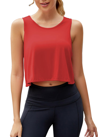Mippo Women’s Open Back Workout Top