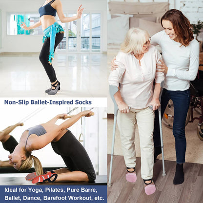 Ozaiic Non-Slip Yoga Socks for Women