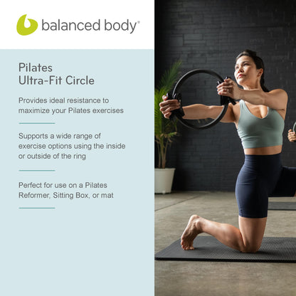 Balanced Body Ultra-Fit Pilates Ring – Thigh & Leg Exerciser