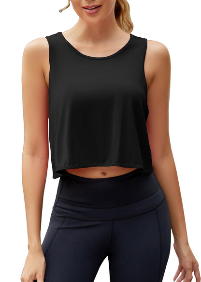 Mippo Women’s Open Back Workout Top