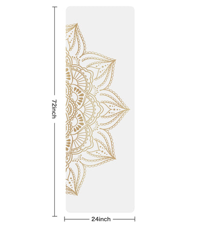 Non-Slip TPE Yoga & Exercise Mat with Strap