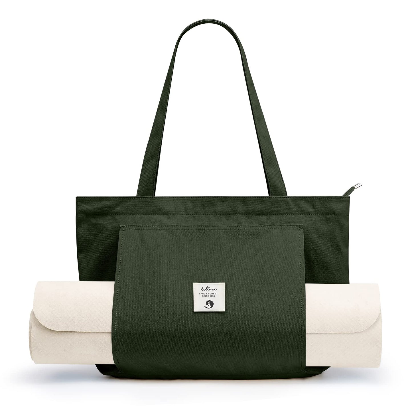 WLLWOO Yoga Mat Tote Bag for Women