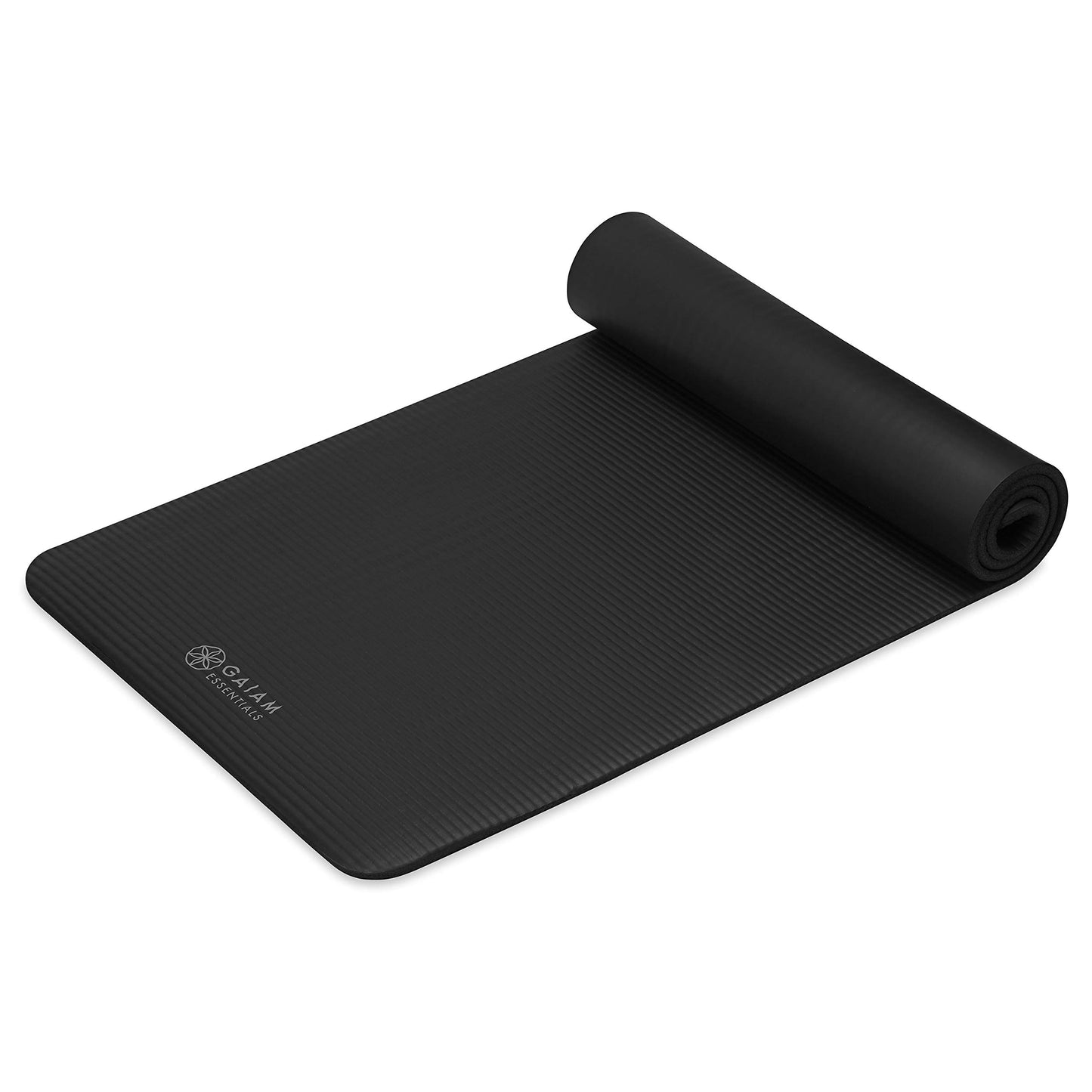 Gaiam Essentials Thick Yoga Mat with Carrier Strap
