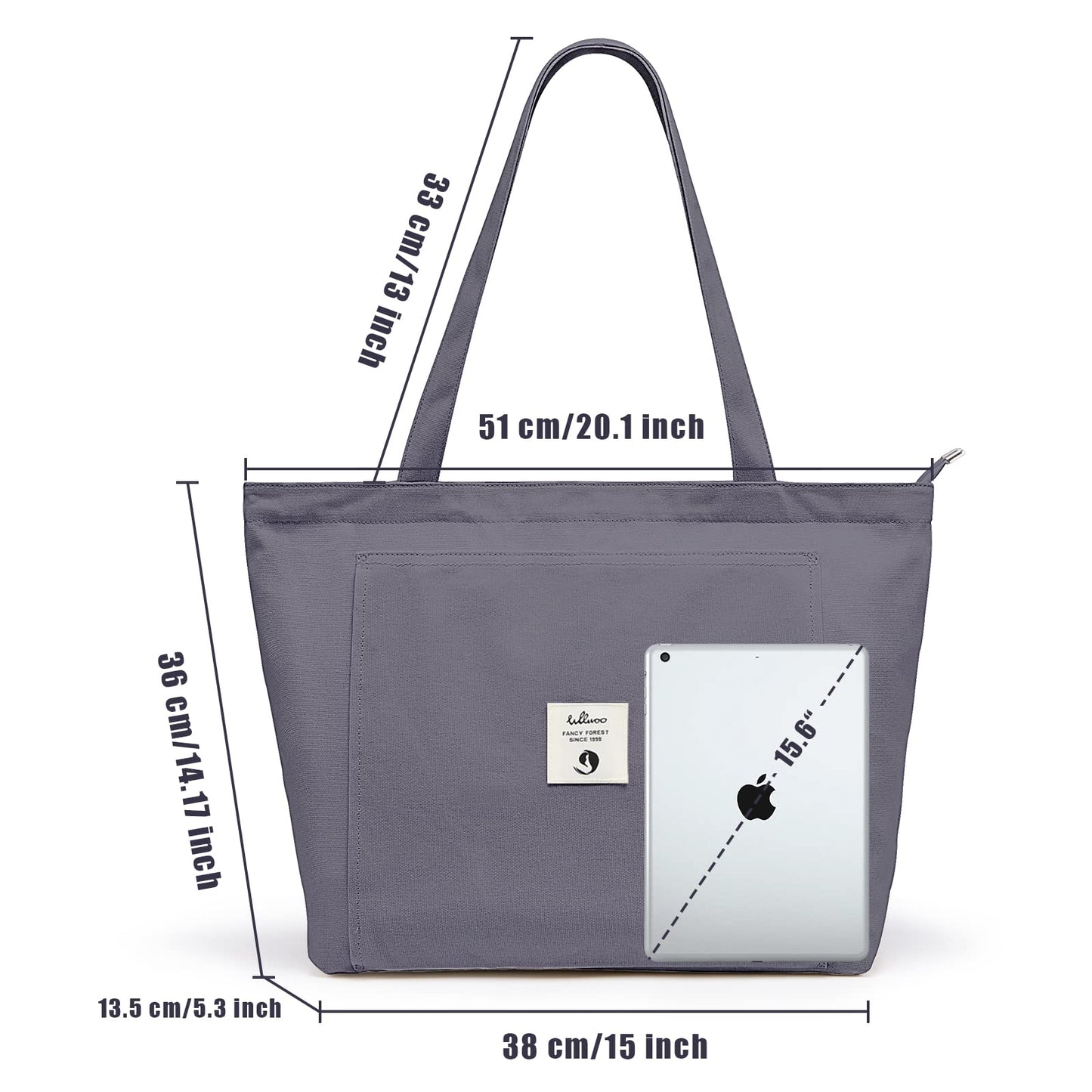 WLLWOO Yoga Mat Tote Bag for Women