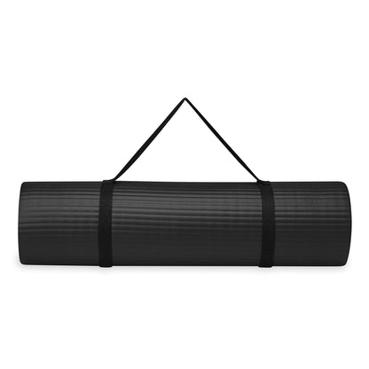 Gaiam Essentials Thick Yoga Mat with Carrier Strap