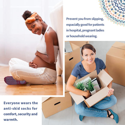 Ozaiic Non-Slip Yoga Socks for Women