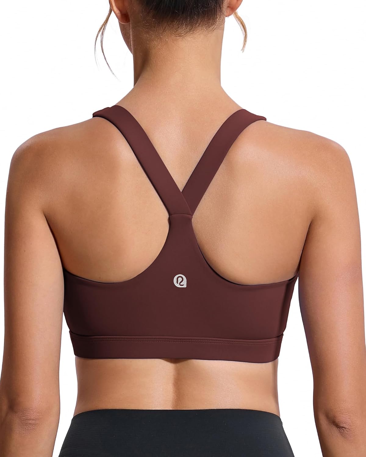 RUNNING GIRL High-Support Racerback Sports Bra