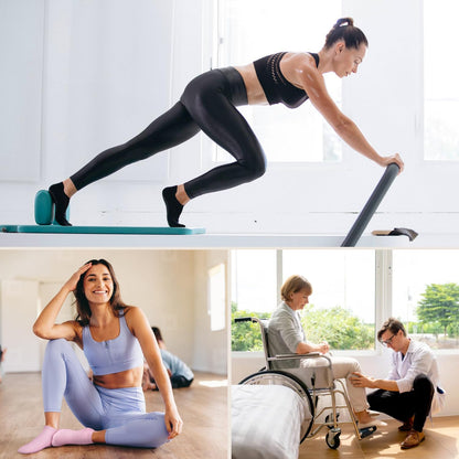 YeuG Non-Slip Pilates Socks for Women (4/6 Pairs)