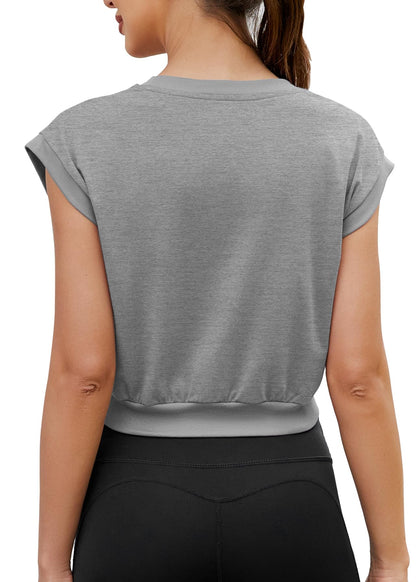 Mippo Women’s Crop Workout Top