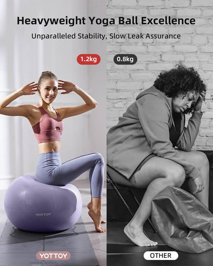 YOTTOY Anti-Burst Exercise Ball