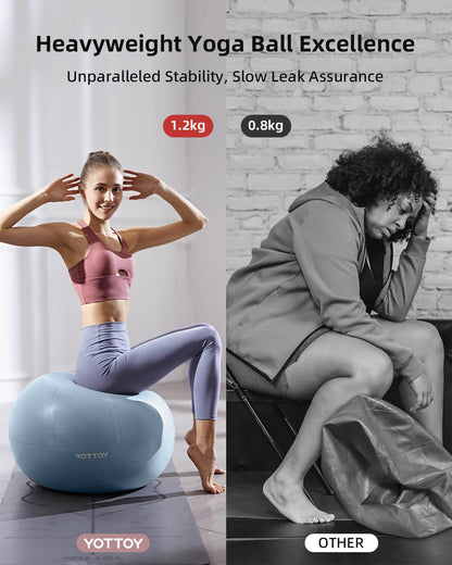 YOTTOY Anti-Burst Exercise Ball