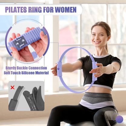 Pilates Ring Circle – Inner Thigh & Yoga Workout