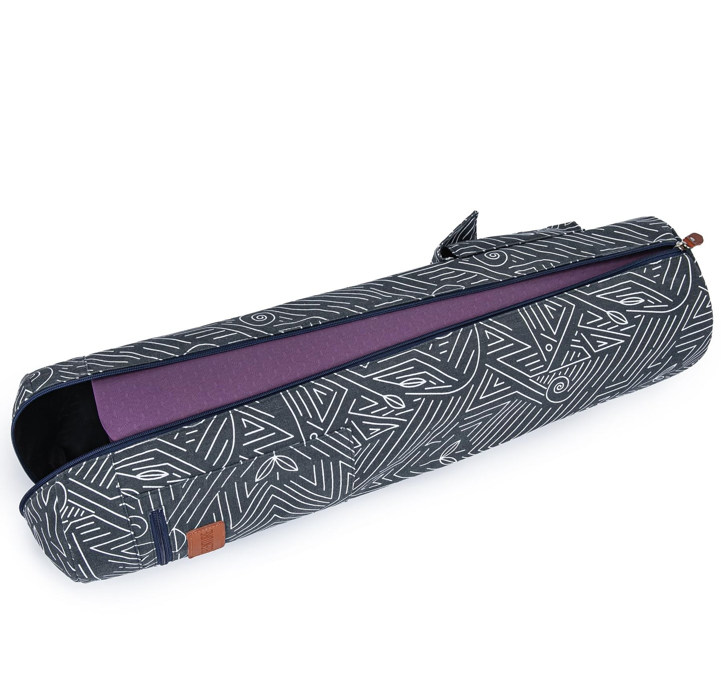 Yoga Mat Carrier Bag with Strap & Pockets