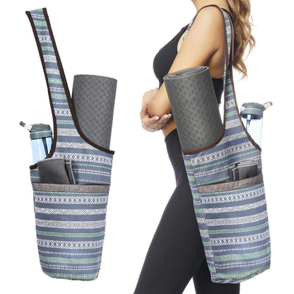 Ewedoos Yoga Mat Bag with Pocket