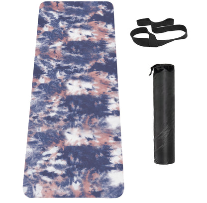 Non-Slip TPE Yoga & Exercise Mat with Strap