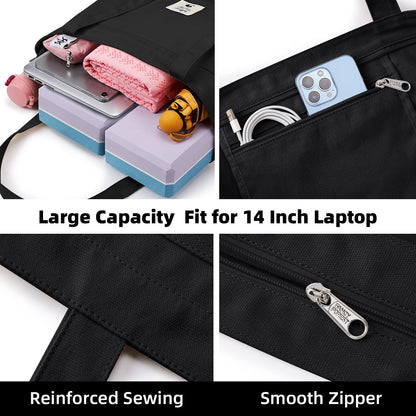 WLLWOO Yoga Mat Tote Bag for Women