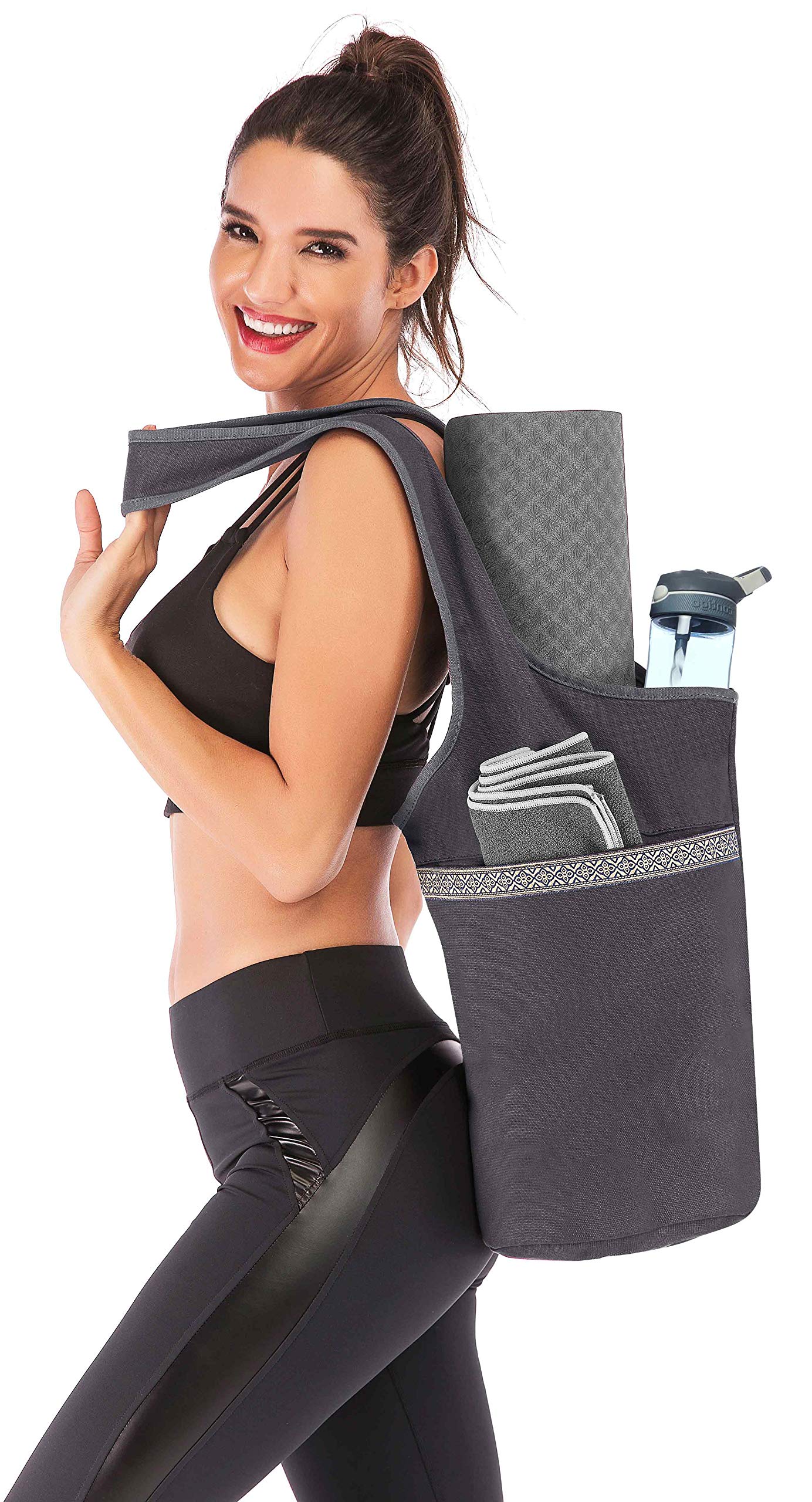 Ewedoos Yoga Mat Bag with Pocket