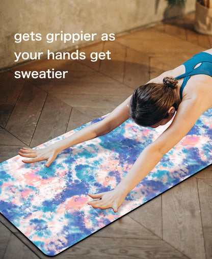 Non-Slip TPE Yoga & Exercise Mat with Strap