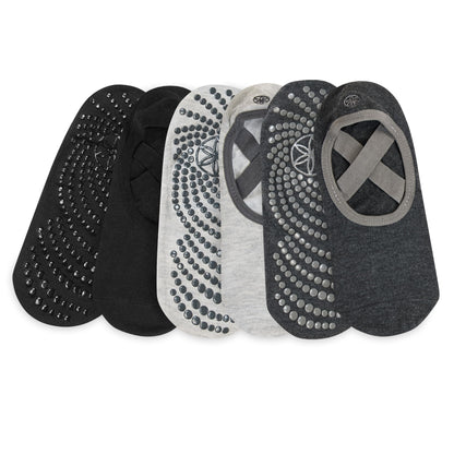 Gaiam Grippy Studio Yoga Socks for Better Grip
