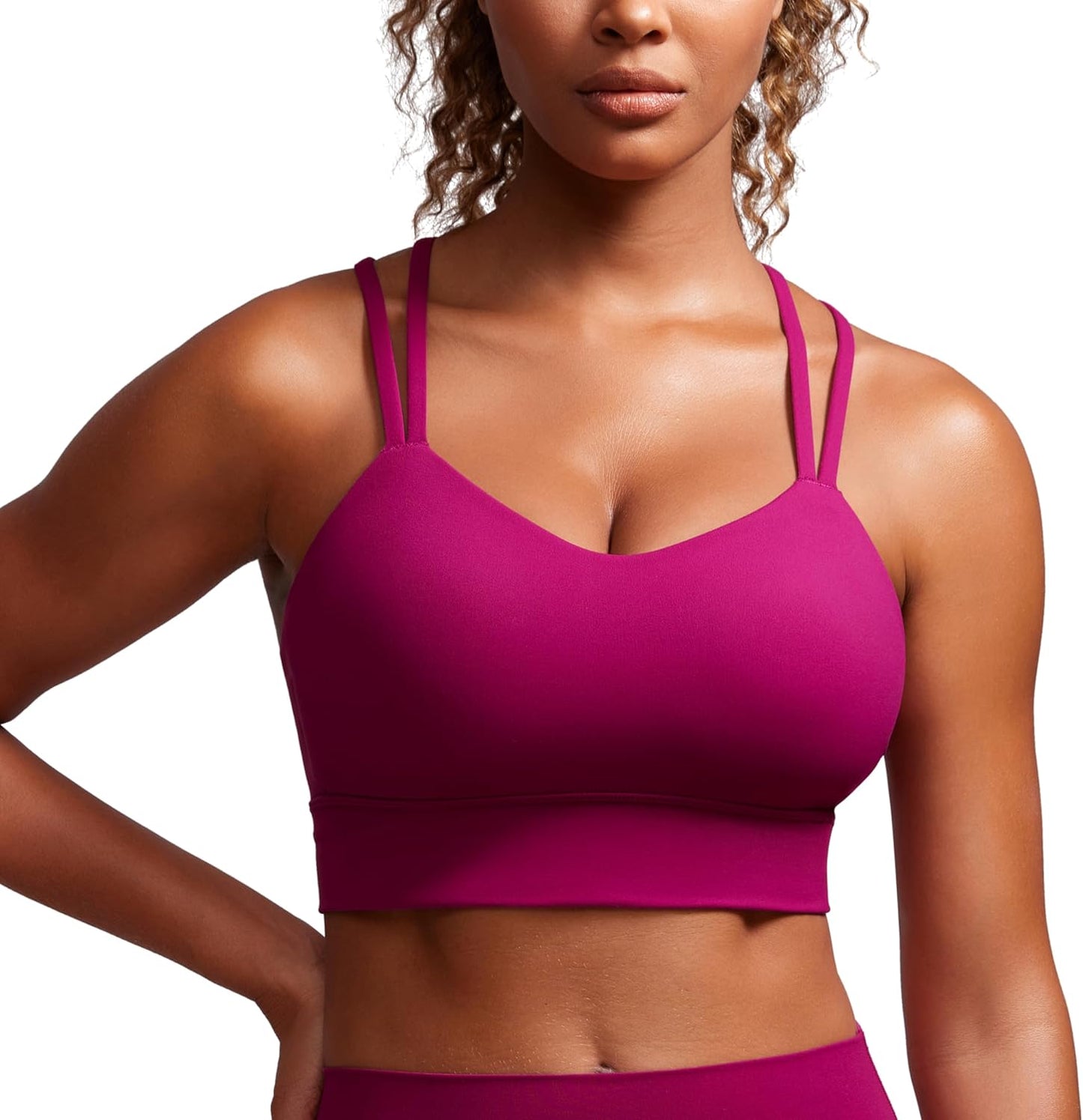 CRZ YOGA Butterluxe Longline Sports Bra