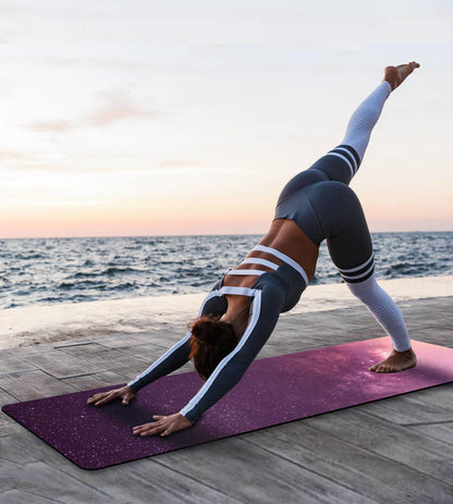 Non-Slip TPE Yoga & Exercise Mat with Strap
