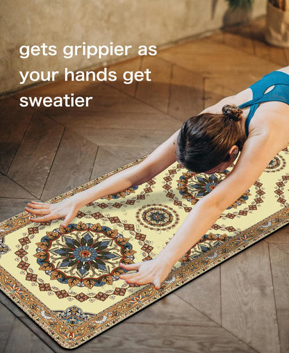 Non-Slip TPE Yoga & Exercise Mat with Strap