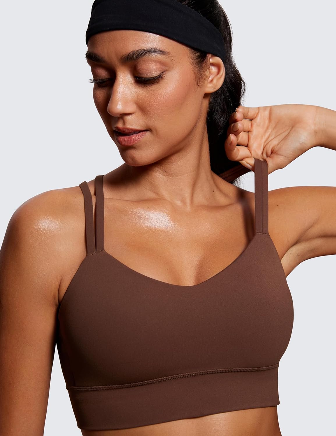CRZ YOGA Butterluxe Longline Sports Bra