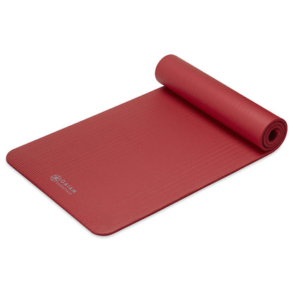 Gaiam Essentials Thick Yoga Mat with Carrier Strap