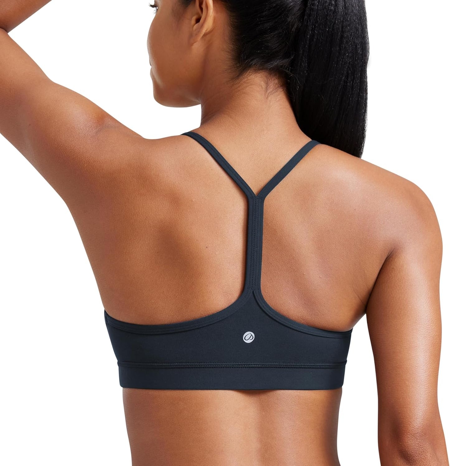 CRZ YOGA Women’s Y-Back Padded Sports Bra