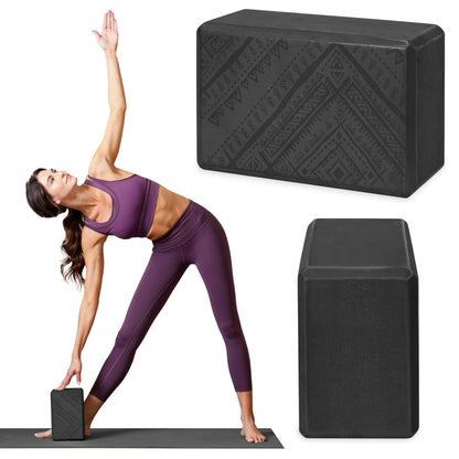 Gaiam Yoga Block – Foam Support for Yoga & Pilates