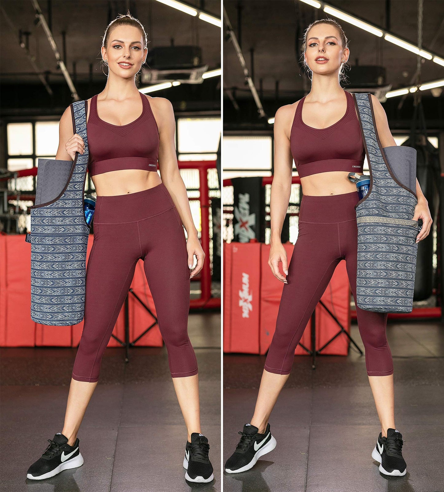 Ewedoos Yoga Mat Bag with Pocket