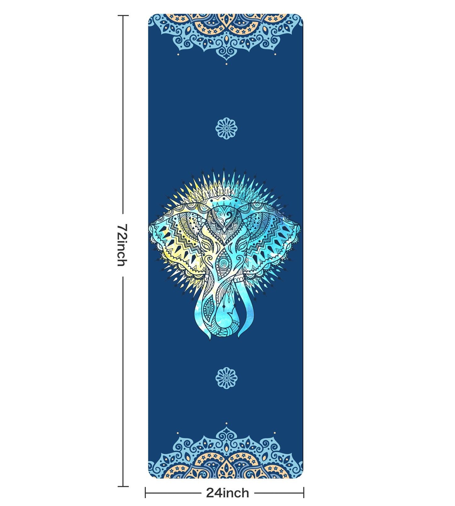 Non-Slip TPE Yoga & Exercise Mat with Strap