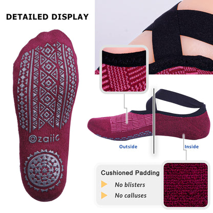 Ozaiic Non-Slip Yoga Socks for Women