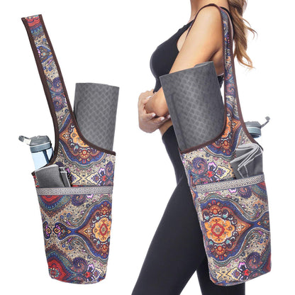 Ewedoos Yoga Mat Bag with Pocket