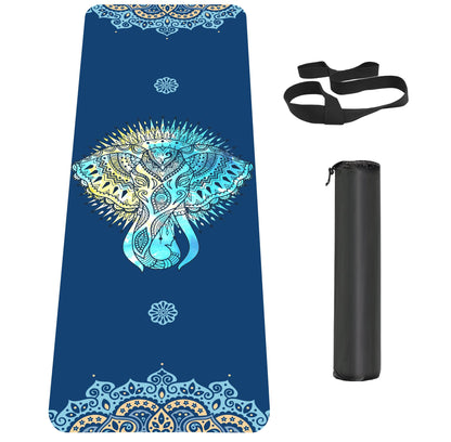 Non-Slip TPE Yoga & Exercise Mat with Strap