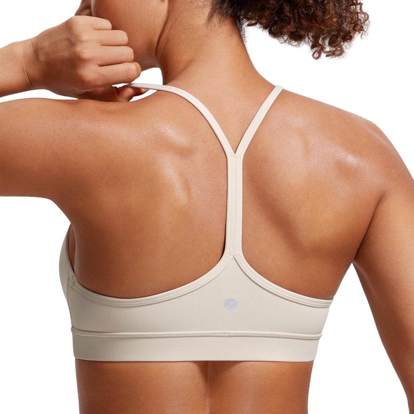 CRZ YOGA Women’s Y-Back Padded Sports Bra