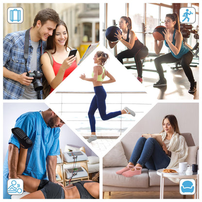 BKP Non-Slip Yoga & Pilates Grip Socks for Women