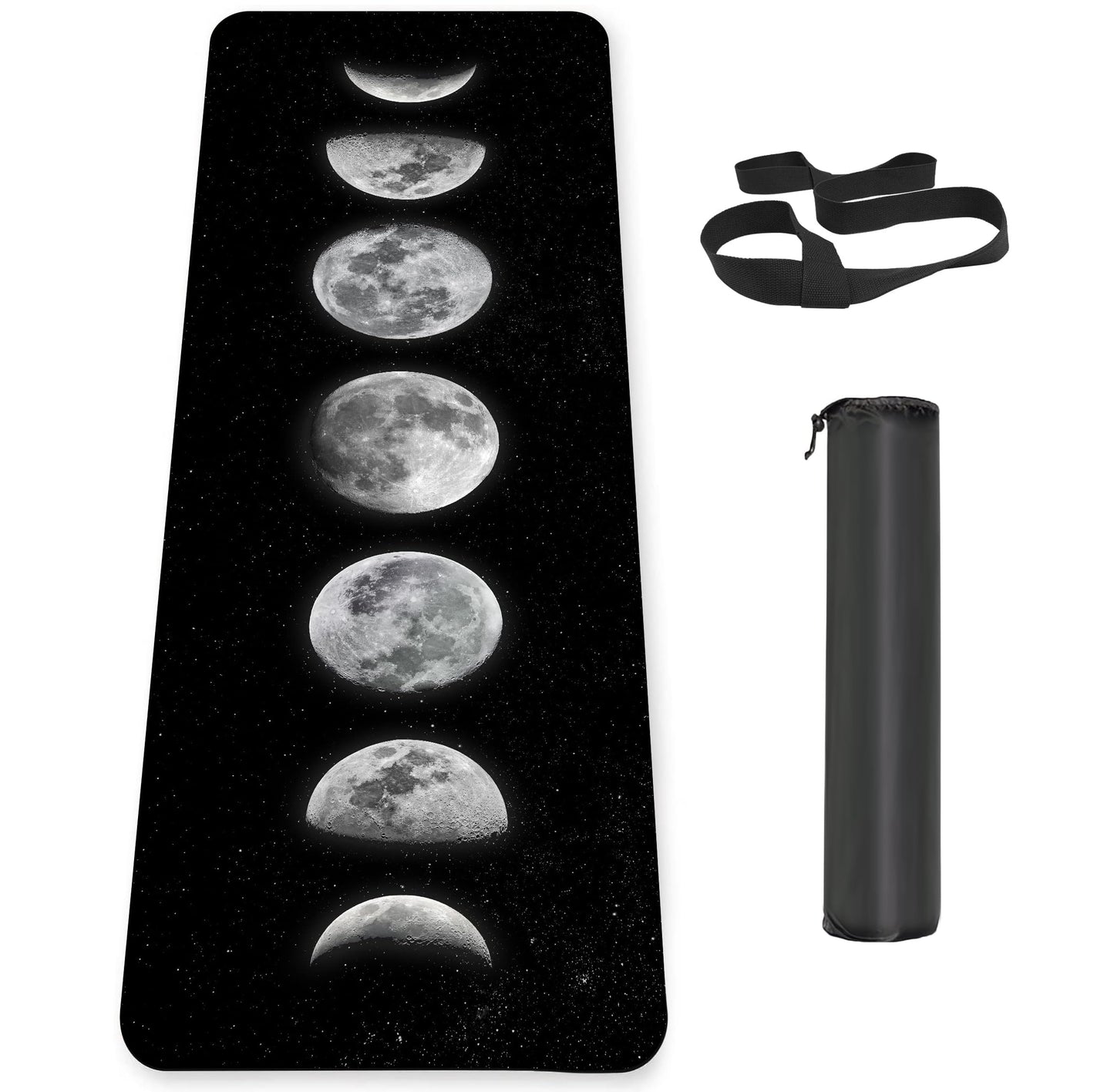 Non-Slip TPE Yoga & Exercise Mat with Strap
