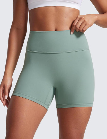 CRZ YOGA Women’s Scrunch Butt Biker Shorts