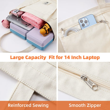 WLLWOO Yoga Mat Tote Bag for Women