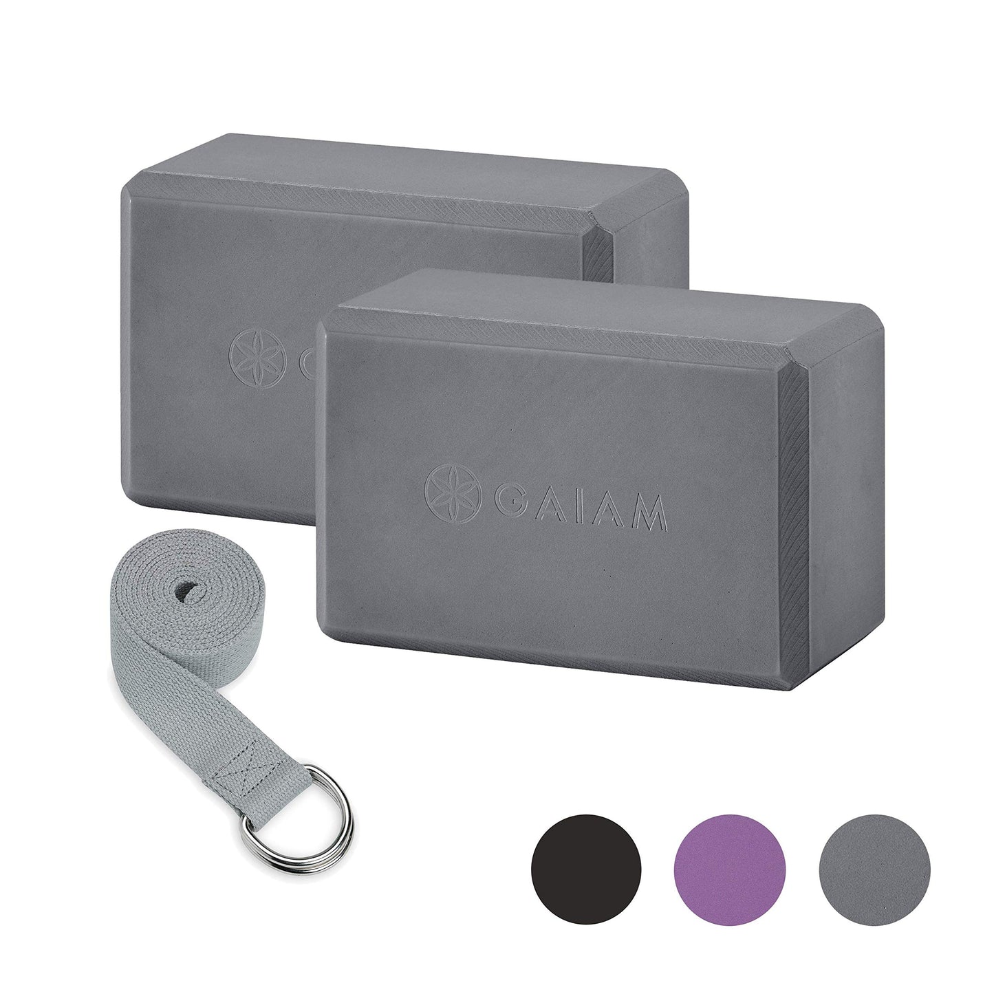 Gaiam Yoga Block – Foam Support for Yoga & Pilates