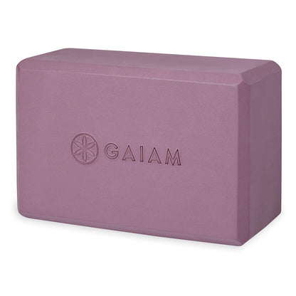 Gaiam Yoga Block – Foam Support for Yoga & Pilates