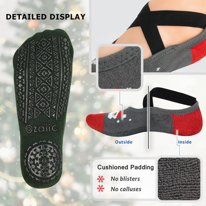 Ozaiic Non-Slip Yoga Socks for Women