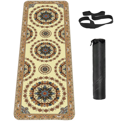 Non-Slip TPE Yoga & Exercise Mat with Strap